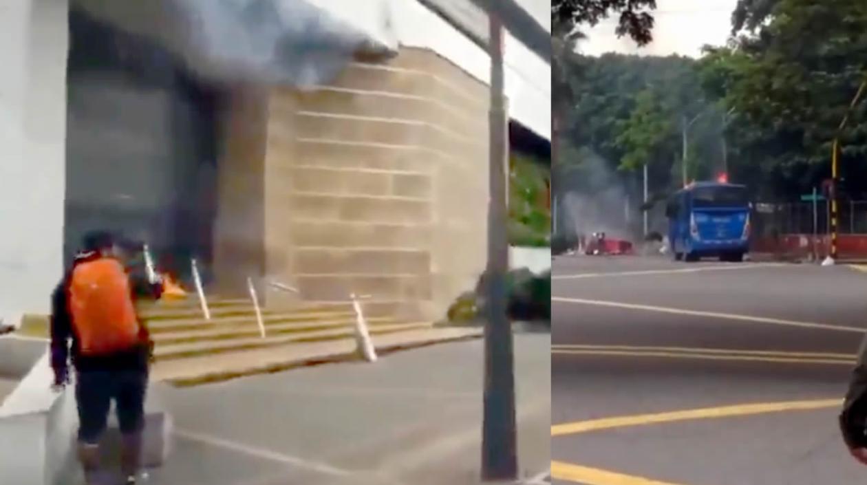 Disturbios en la Universidad Del Valle.