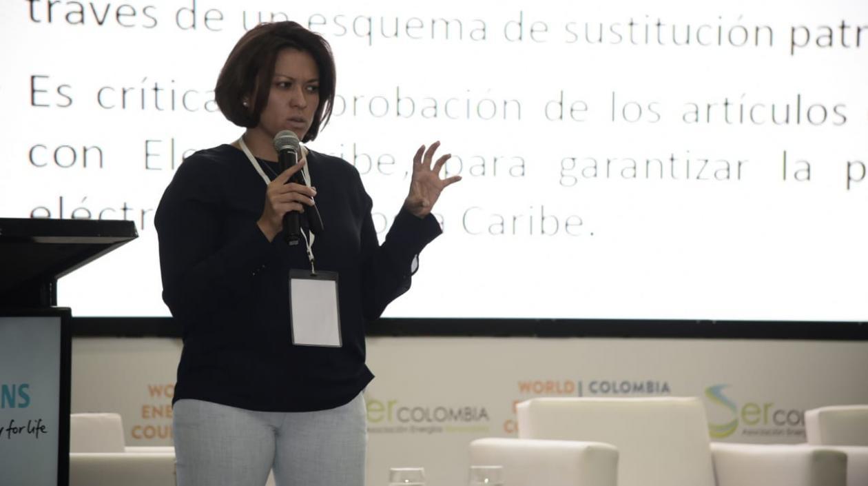 Natasha Avendaño, Superintendente de Servicios.