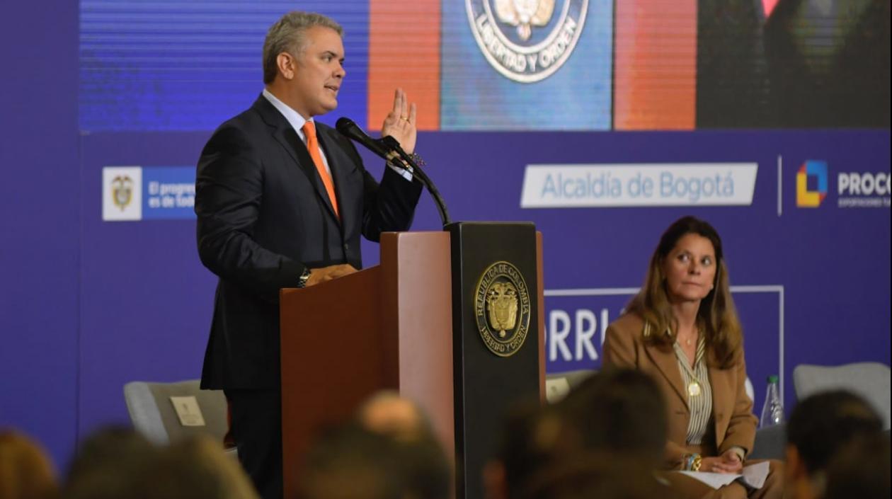 Presidente Iván Duque y Vicepresidenta Marta Lucía Ramírez de Rincón.