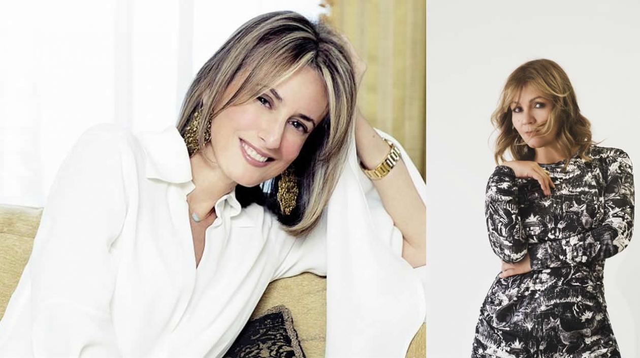 Las diseñadoras Silvia Tcherassi y Lina Cantillo.