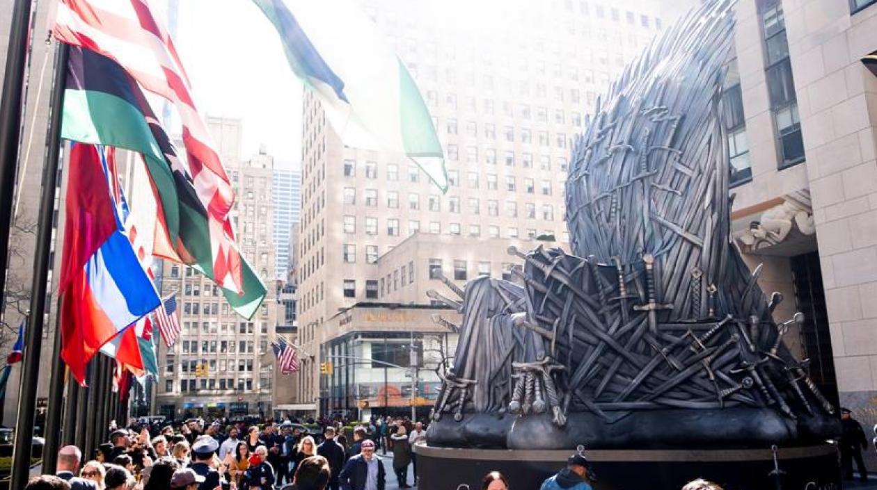 Alfombra roja de Juego de Tronos en Nueva York.