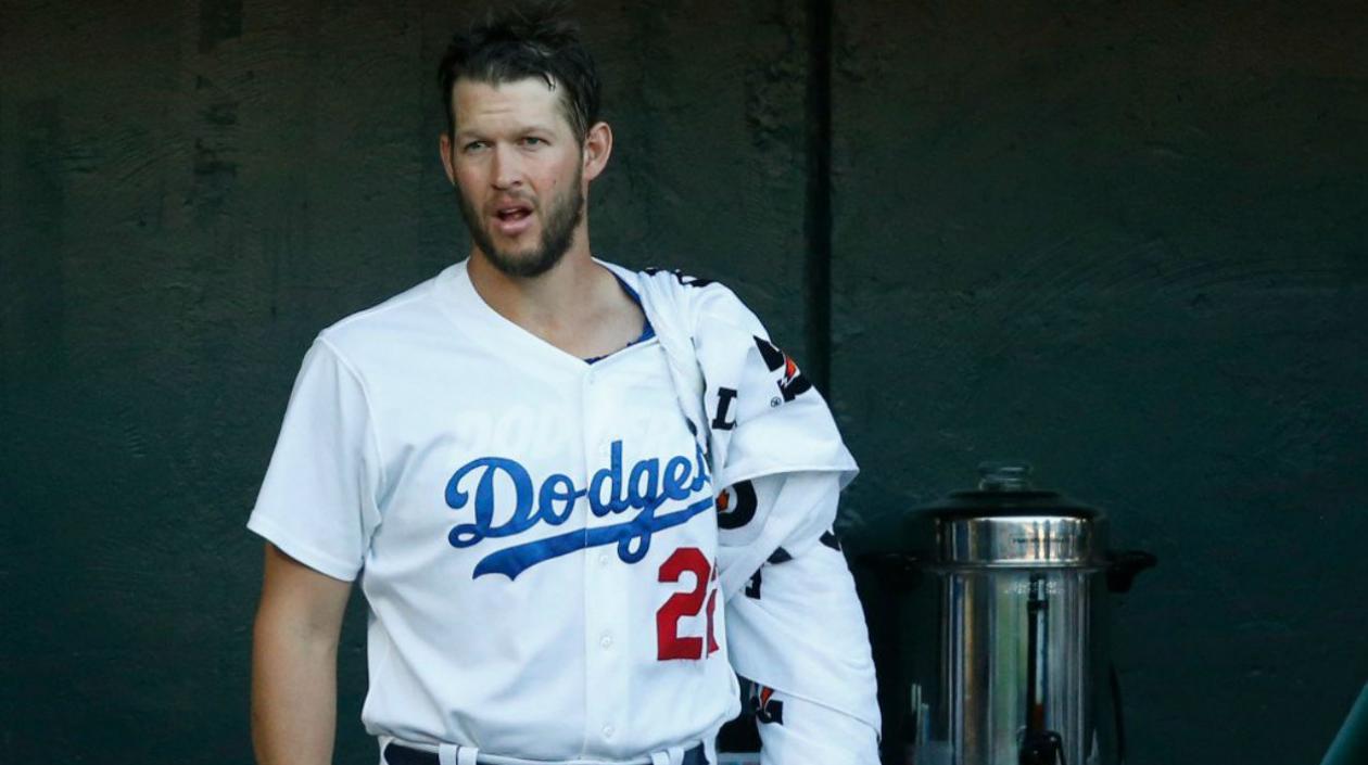 Clayton Kershaw, lanzador de los Dodgers. 