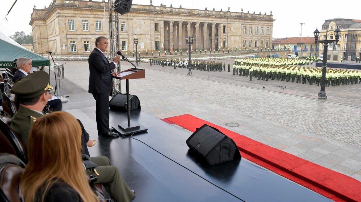 El Presidente de la República, Iván Duque.