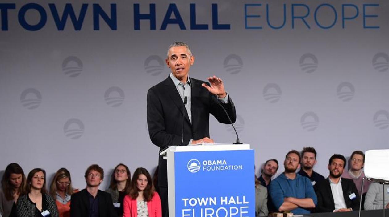 Barack Obama, ex presidente de los Estados Unidos..