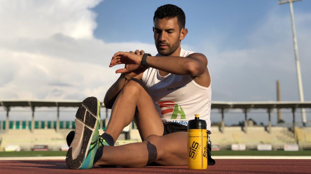 Eider Arevalo, atleta colombiano. 