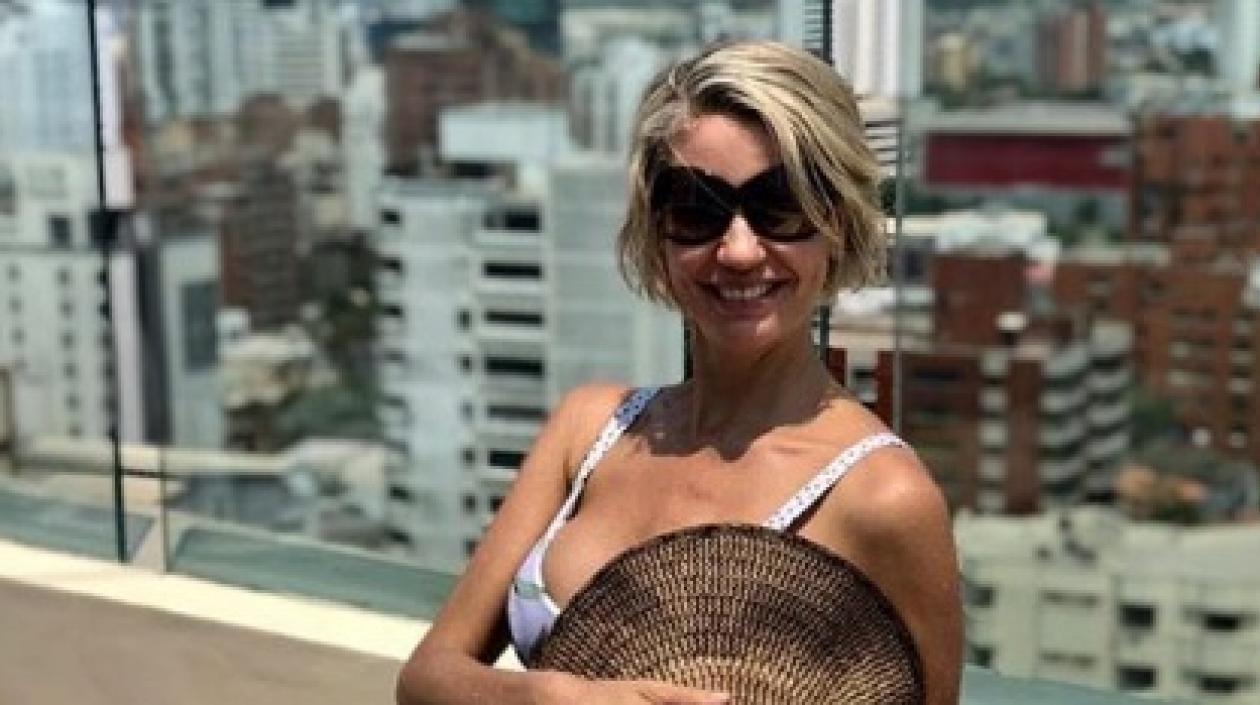 La presentadora Claudia Gurisatti.