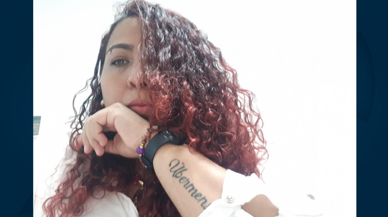 La conferencista Dayana De la Rosa Carbonell.