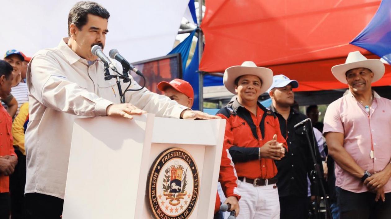 El Presidente de Venezuela, Nicolás Maduro.