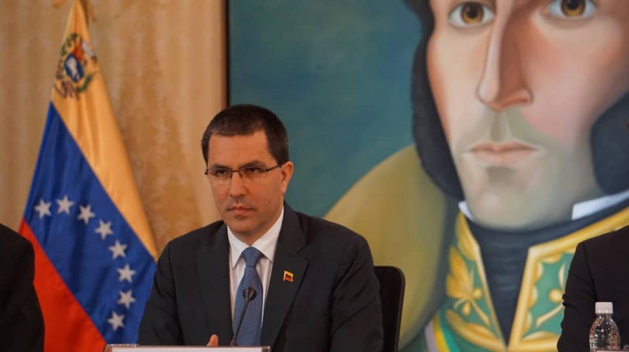 El canciller venezolano, Jorge Arreaza.