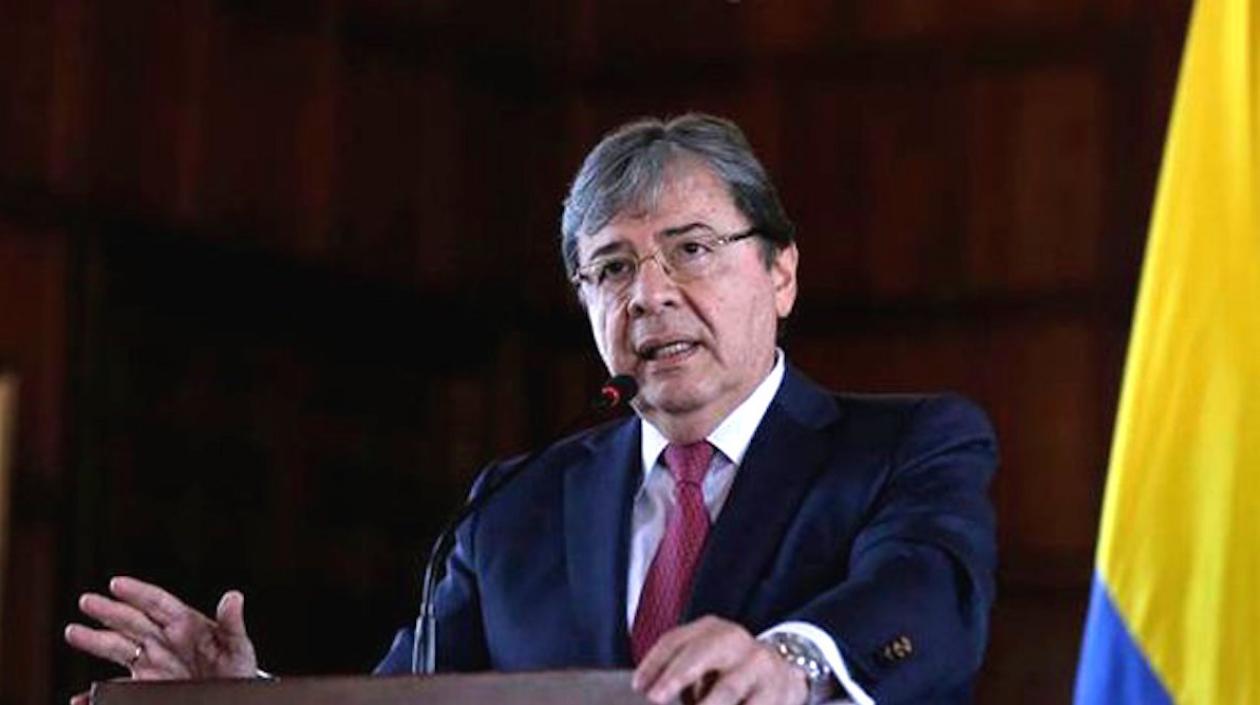Carlos Holmes Trujillo, canciller colombiano.