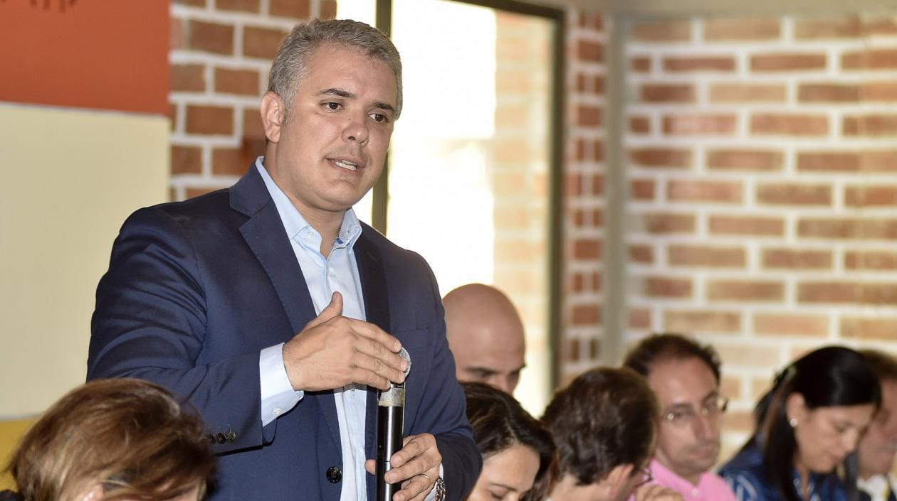 Iván Duque, presidente de Colombia.
