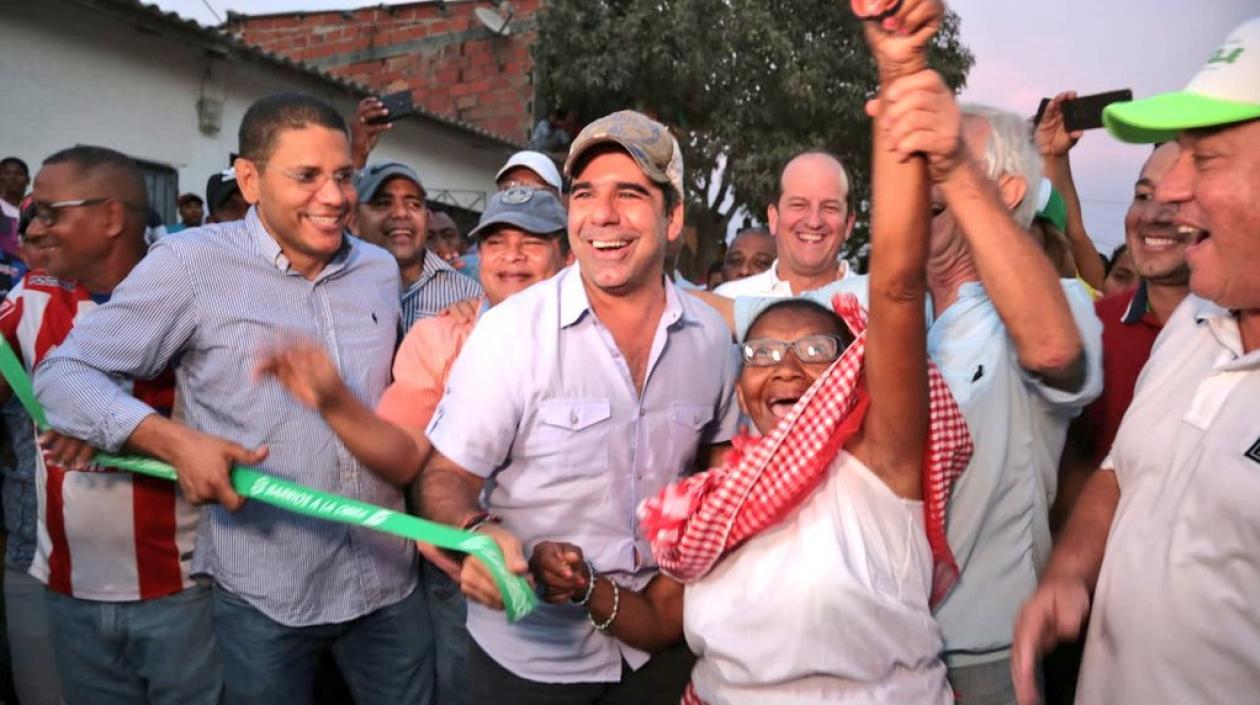 El Alcalde de Barranquilla, Alejandro Char.