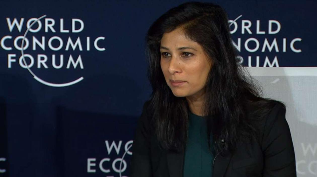 Gita Gopinath, economista principal del Fondo Monetario Internacional.  