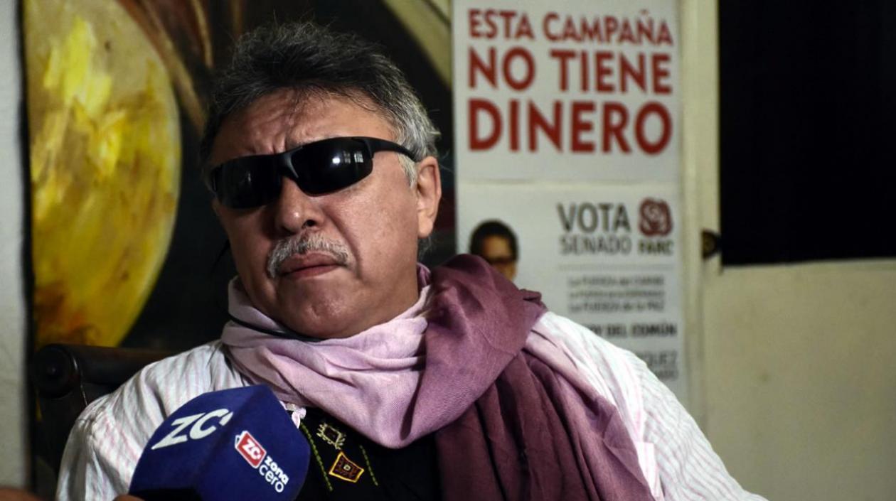 Seuxis Hernández, alias 'Jesús Santrich'.