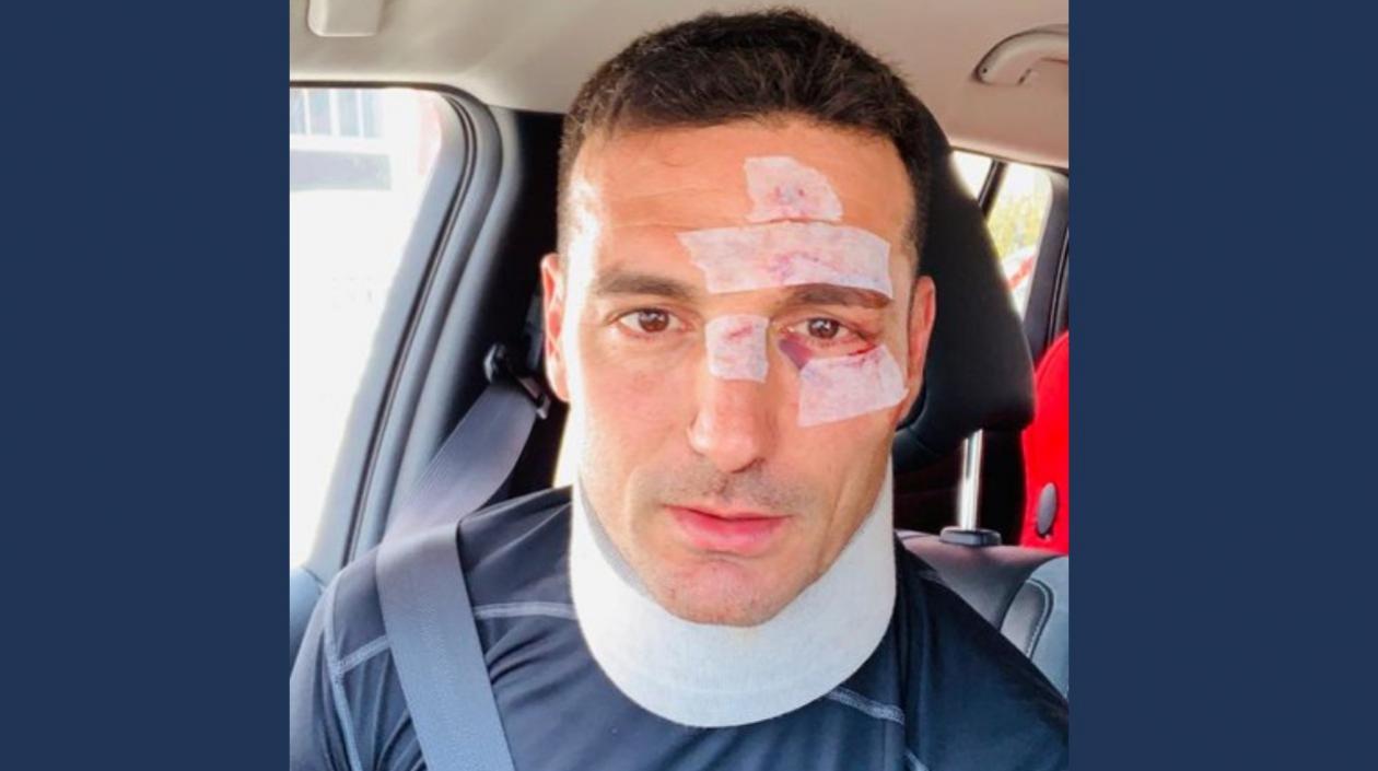 Lionel Scaloni, técnico de Argentina.