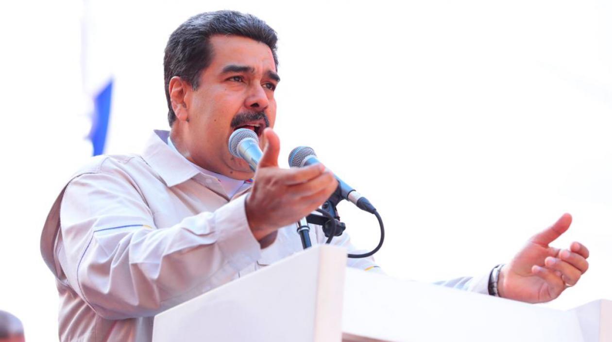 El Presidente de Venezuela, Nicolás Maduro.