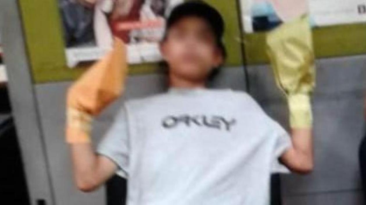 El menor de edad fue aprehendido el mismo día de los hechos. 