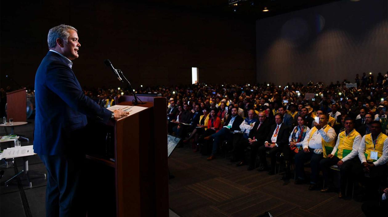 El Presidente de la República, Iván Duque.