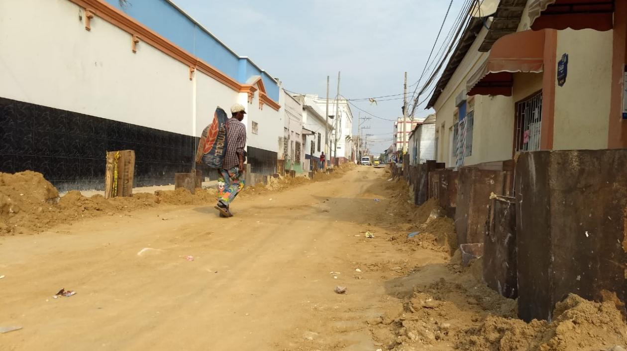 Lugar de los hechos en el barrio San Roque.