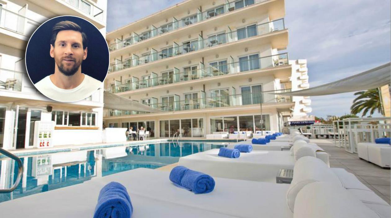 Hotel comprado por Lionel Messi. 