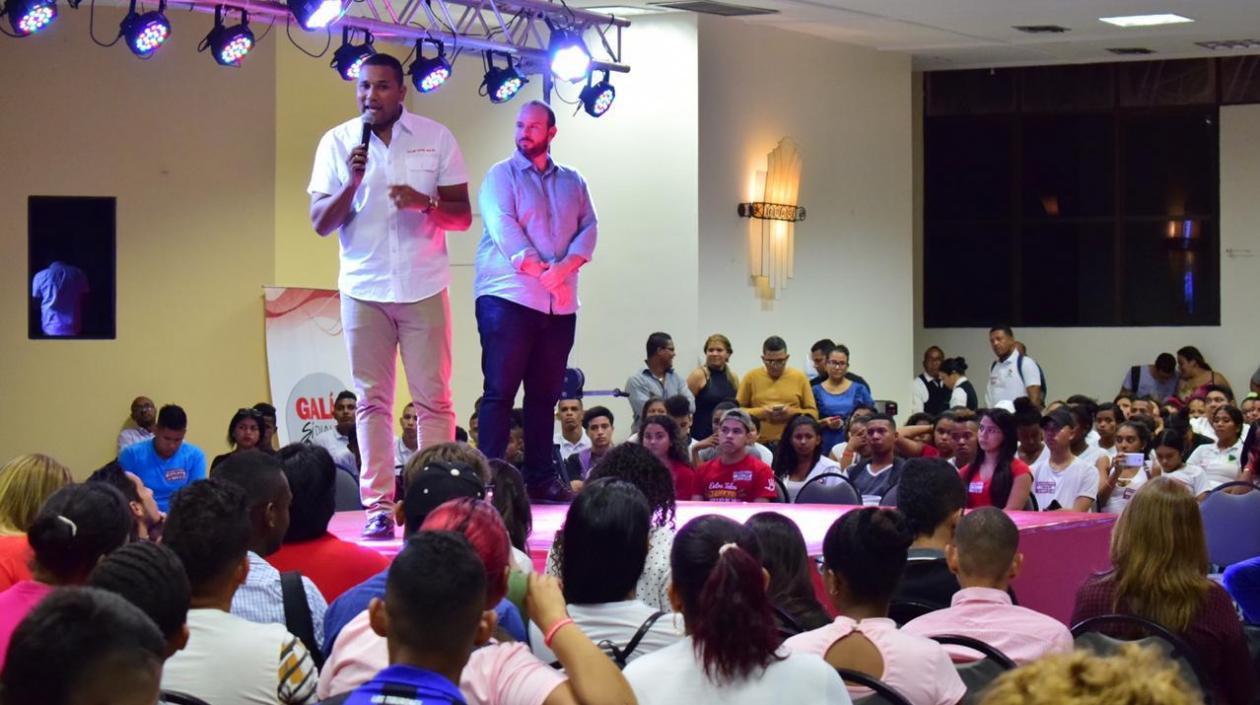 Óscar David Galán, precandidato a la Gobernación del Atlántico.