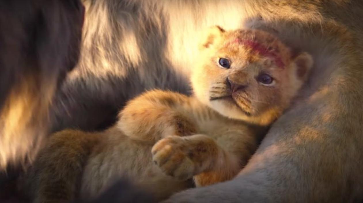 Imagen de la cinta "The Lion King".