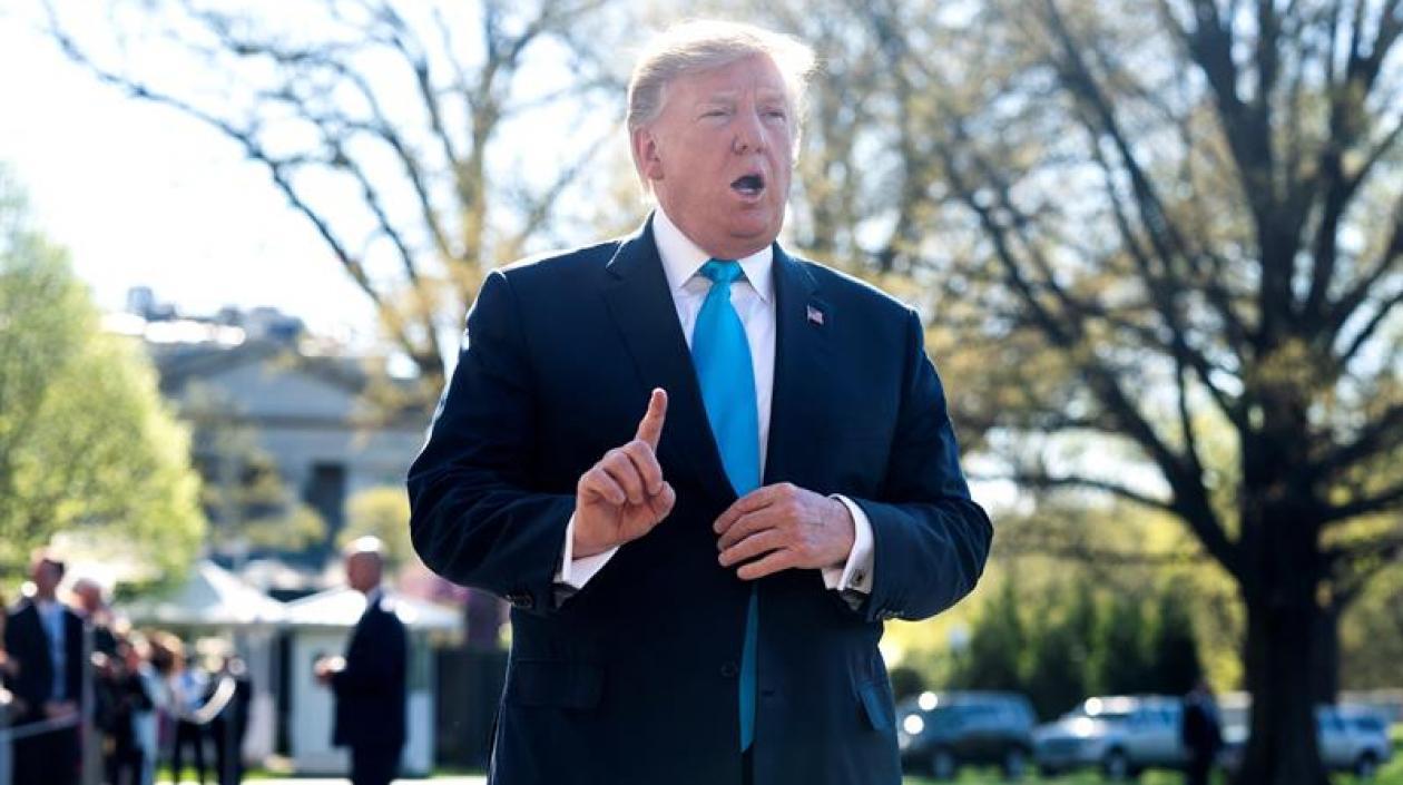 Donald Trump, presidente de Estados Unidos. 