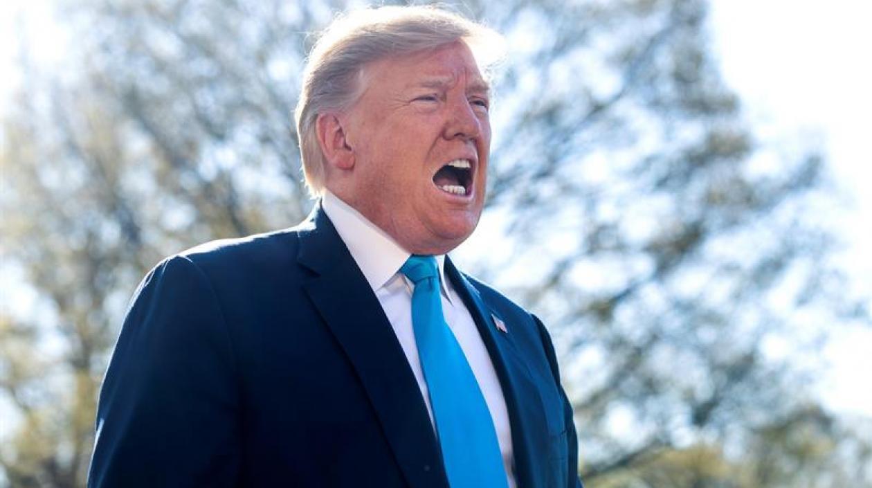 Donald Trump, presidente de Estados Unidos. 