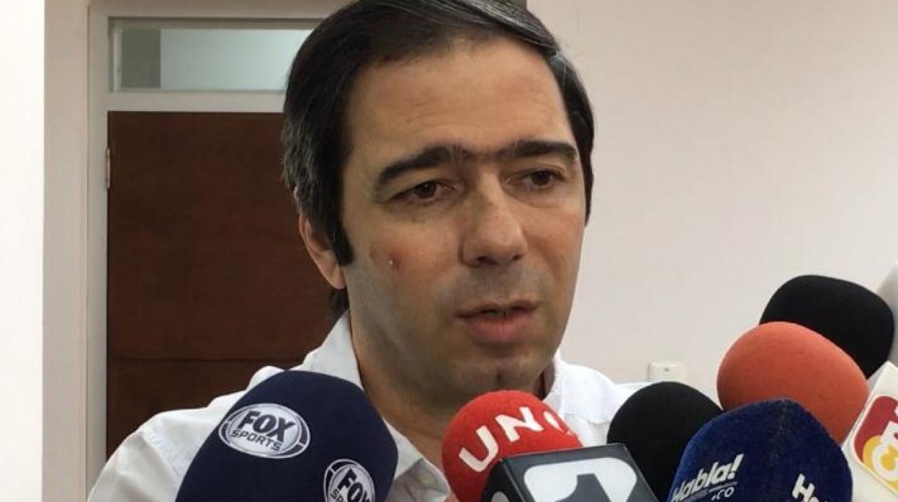 El presidente de Junior, Antonio Char.