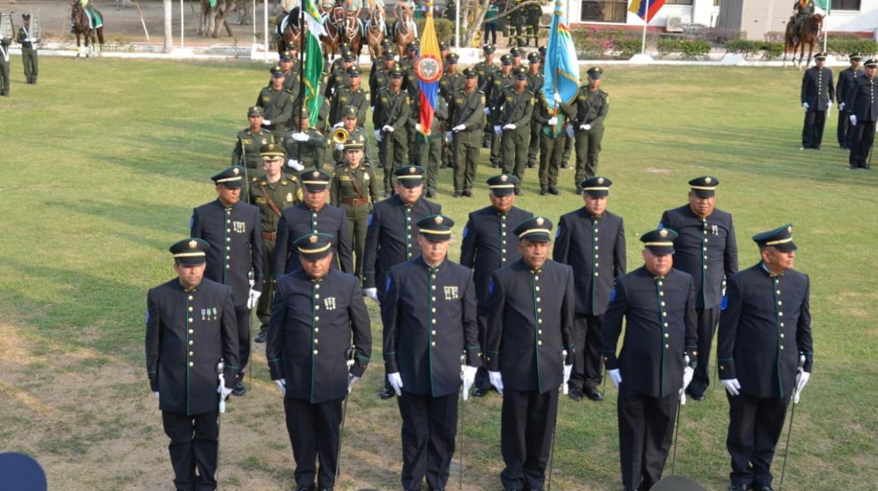 Ascenso de los policías.