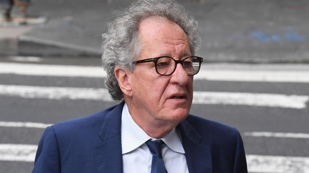 El actor Geoffrey Rush.