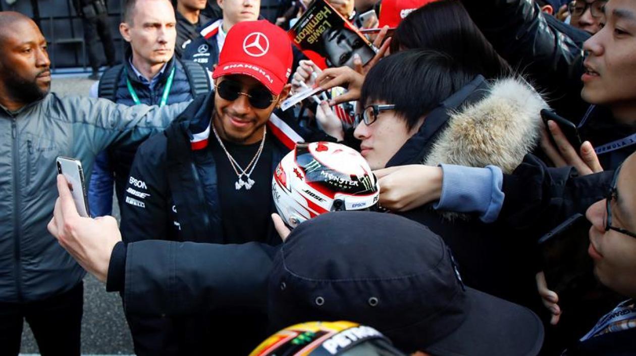 El piloto británico Lewis Hamilton.