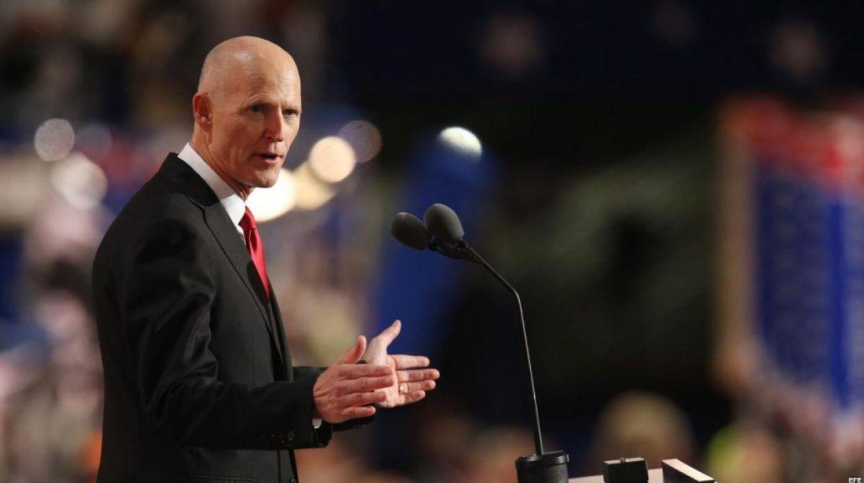 El senador estadounidense Rick Scott.