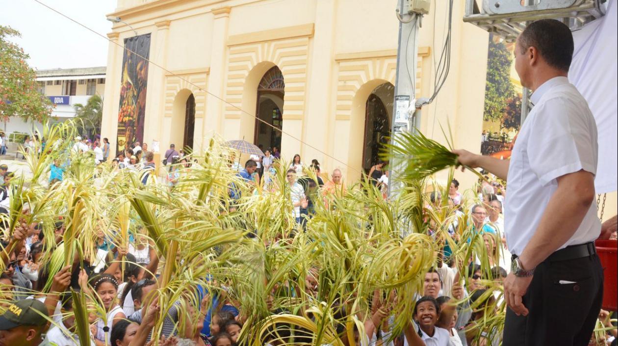 Domingo de Ramos en Sabanalarga.