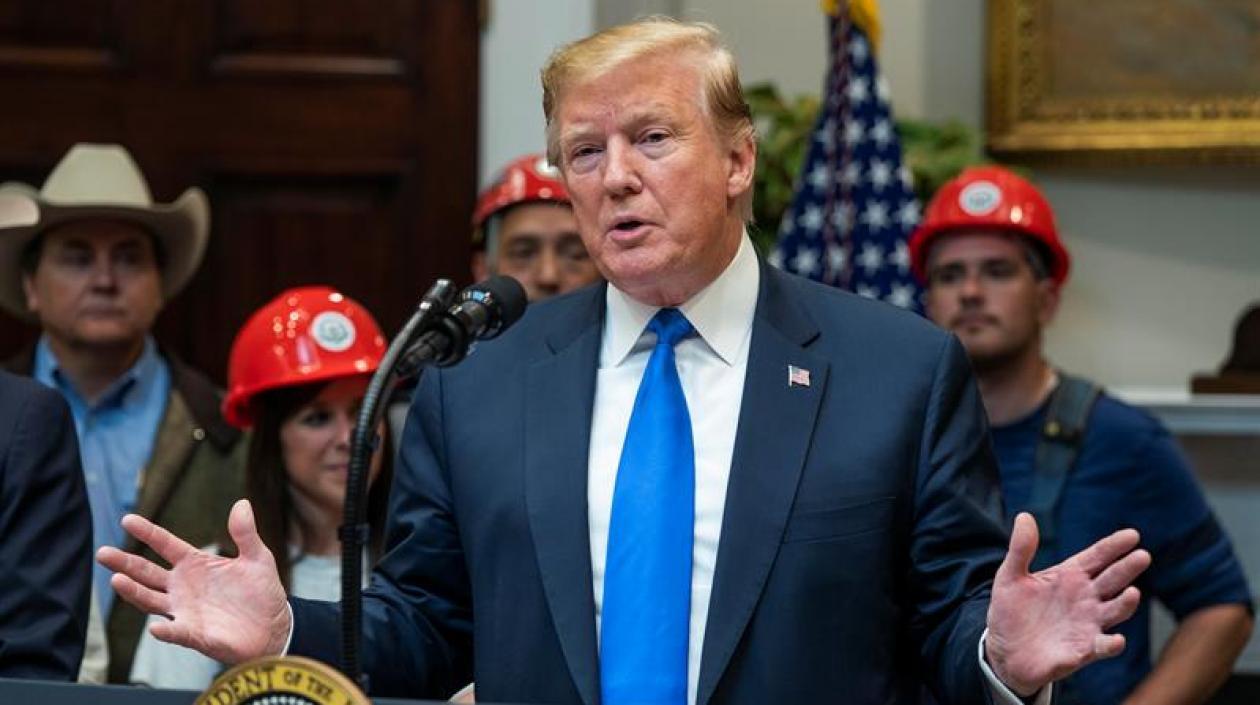 Donald Trump, presidente de Estados Unidos. 