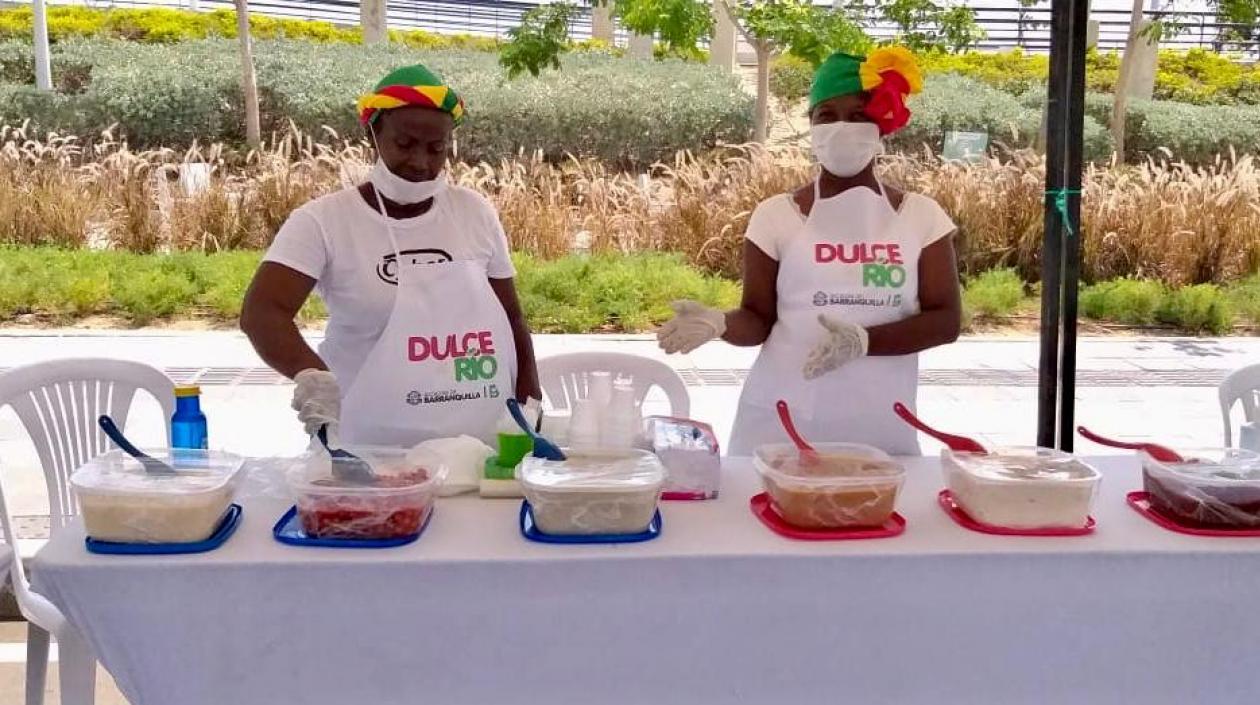 Los dulces llegaron al Gran Malecón del Río Magdalena.