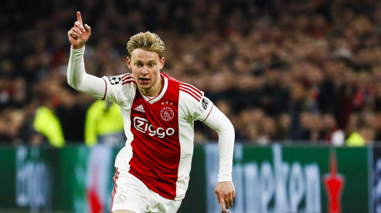 Frenkie De Jong, jugador holandés. 