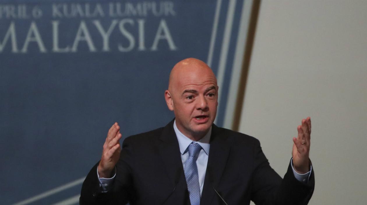 Gianni Infantino, presidente de la FIFA. 