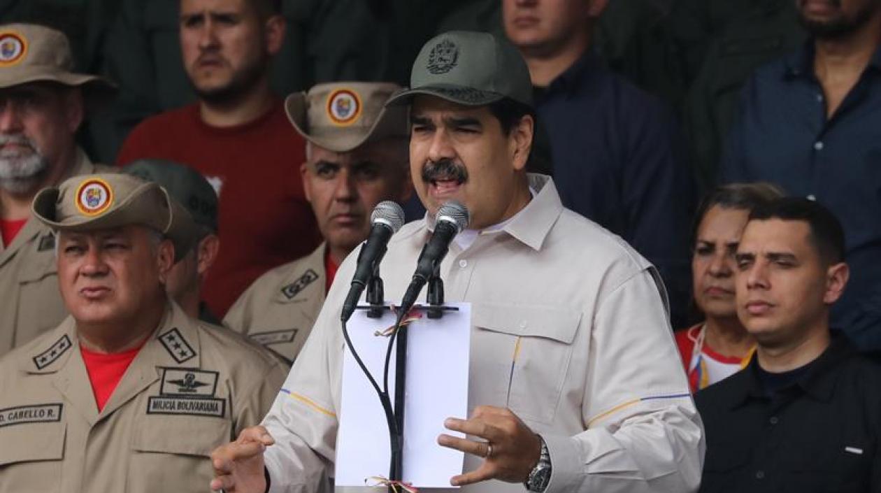 El Presidente de Venezuela, Nicolás Maduro.