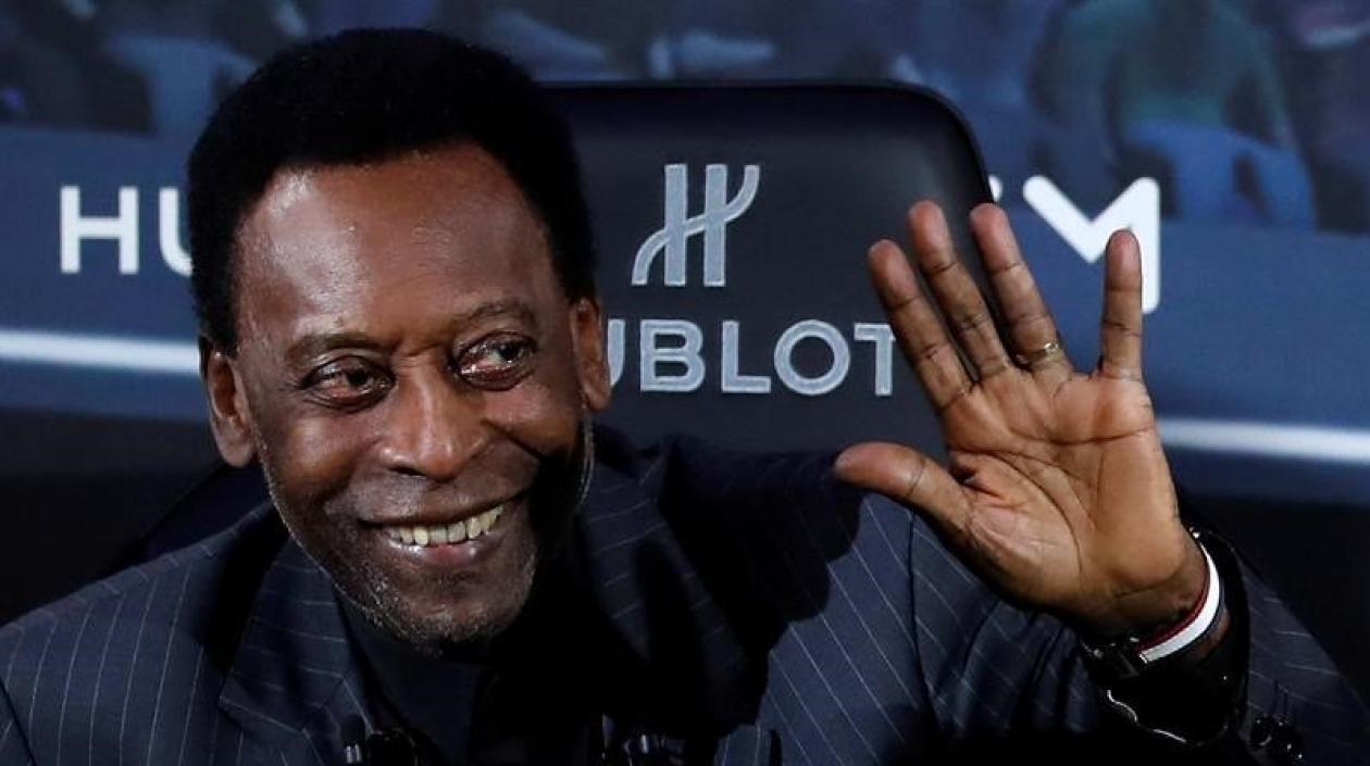 Pelé, ex jugador y triple campeón del mundo. 