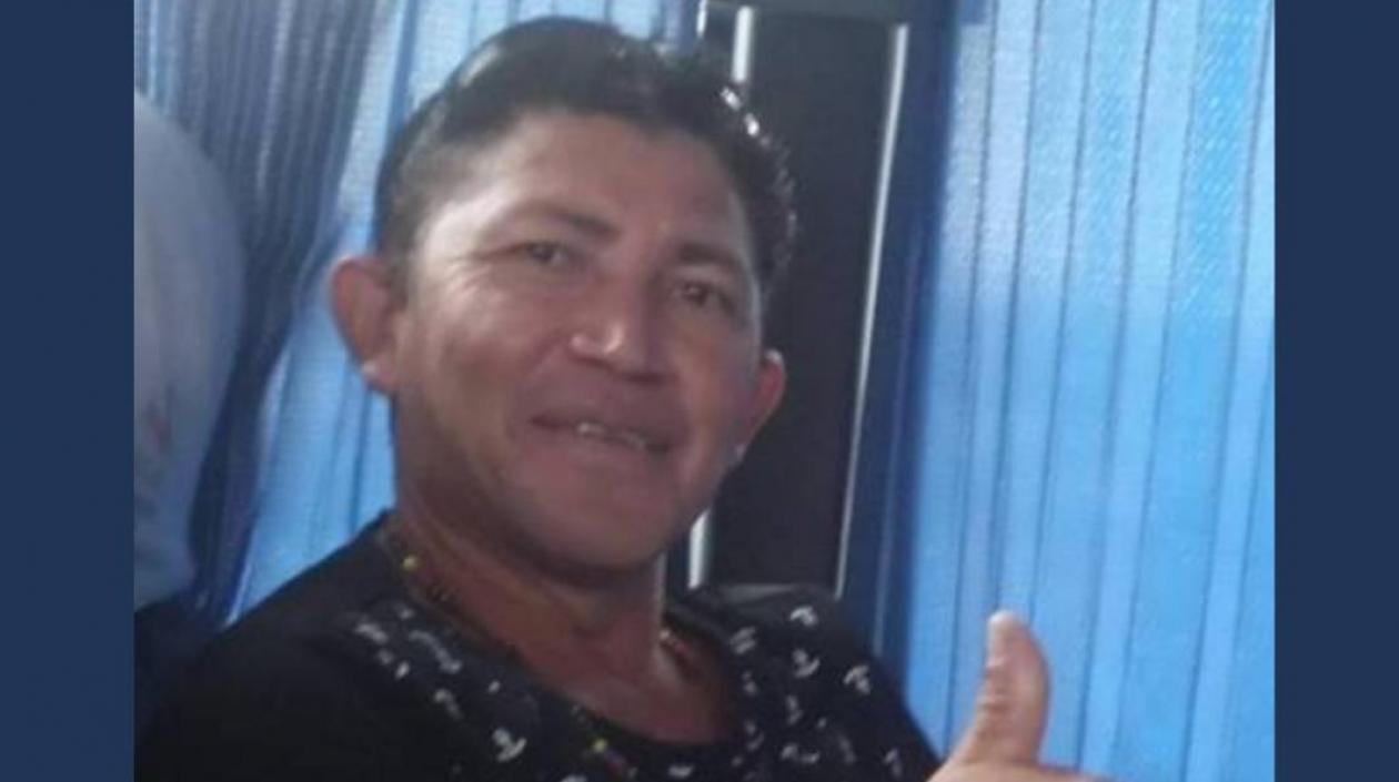 Argemiro López, líder social asesinado.