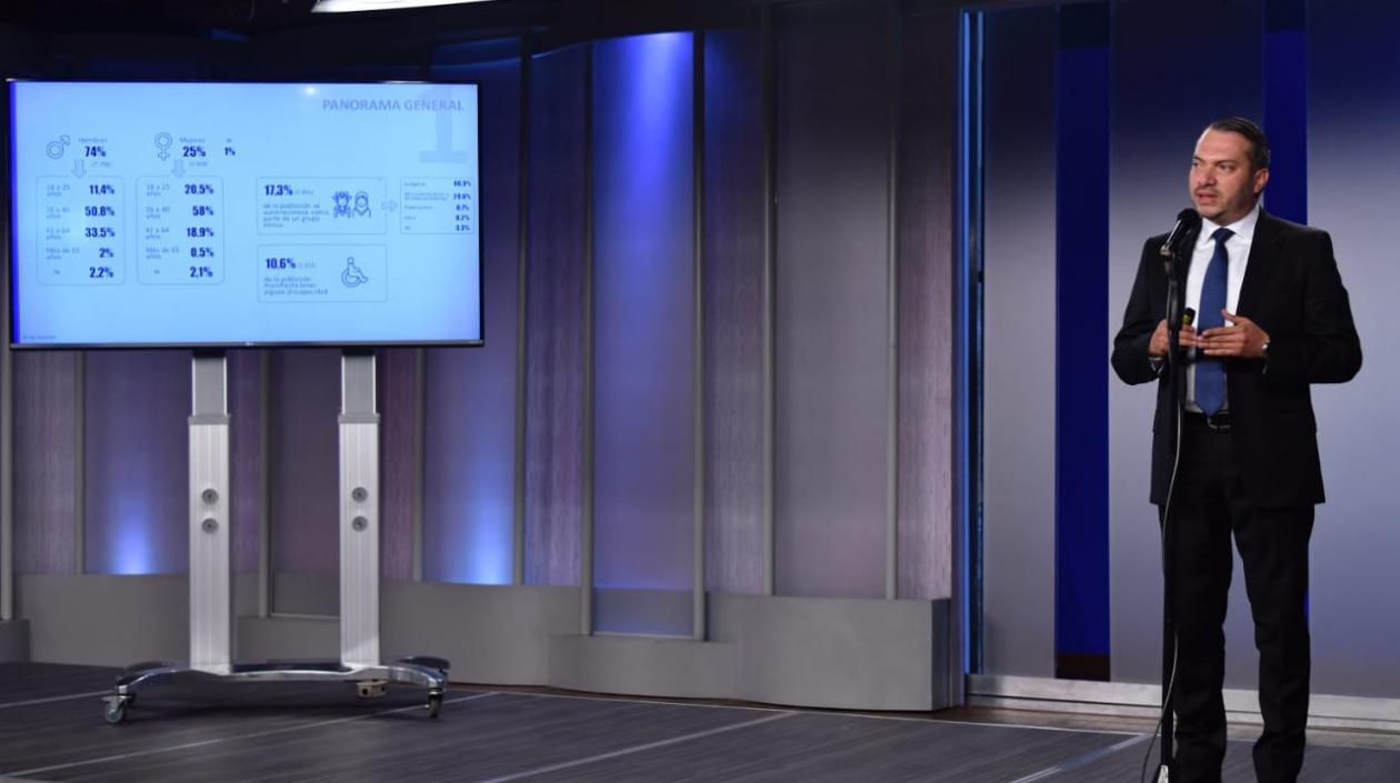 Andrés Stapper, el director de la Agencia para la Reincorporación y la Normalización (ARN).