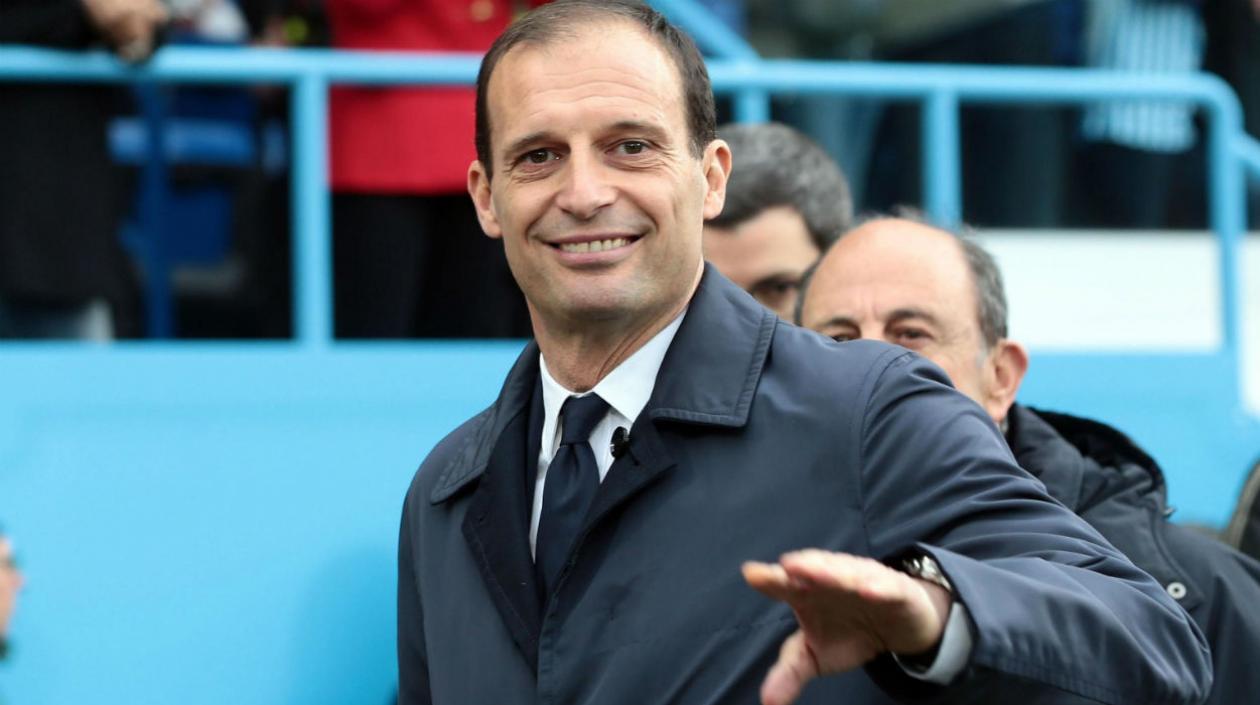 Massimiliano Allegri, entrenador de la Juventus. 