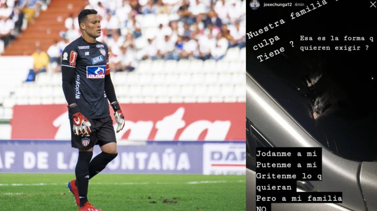 José Luis Chunga y su denuncia.