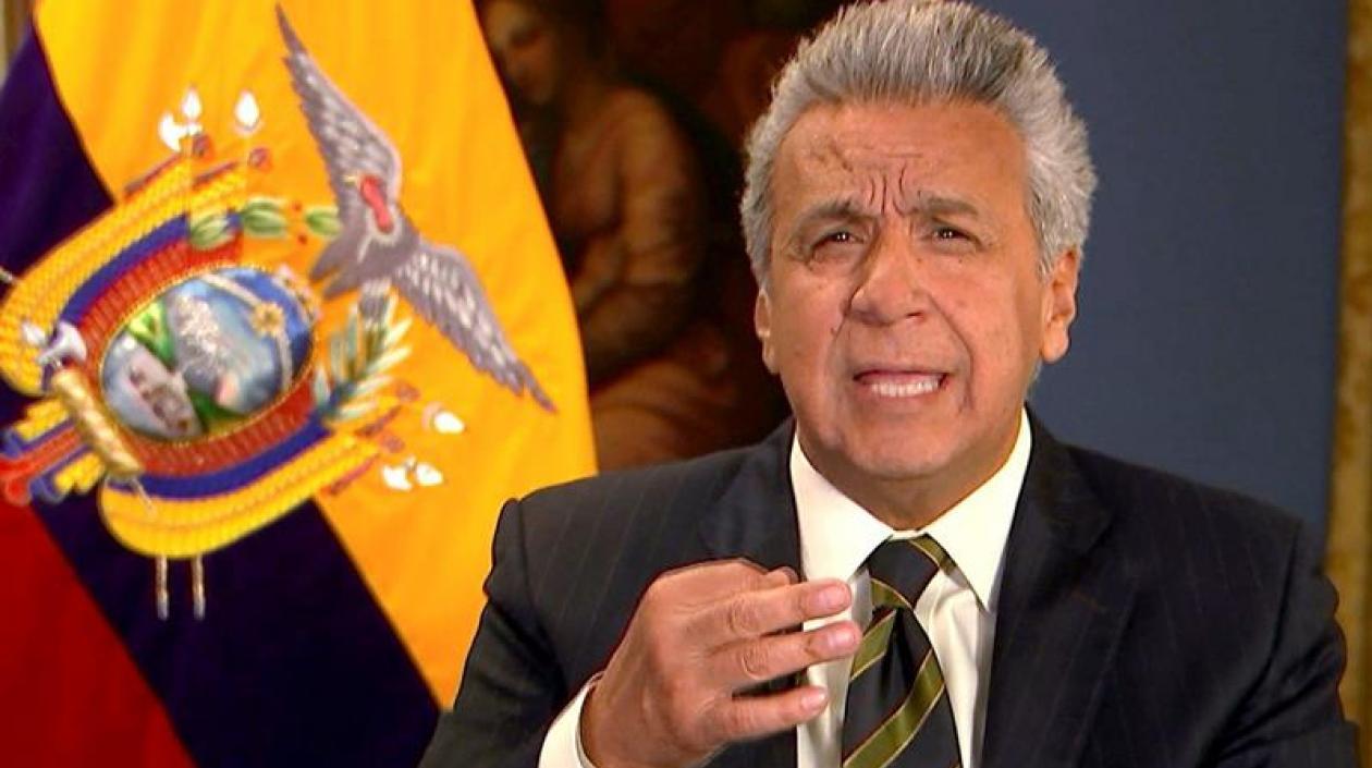 El presidente de Ecuador, Lenin Moreno.