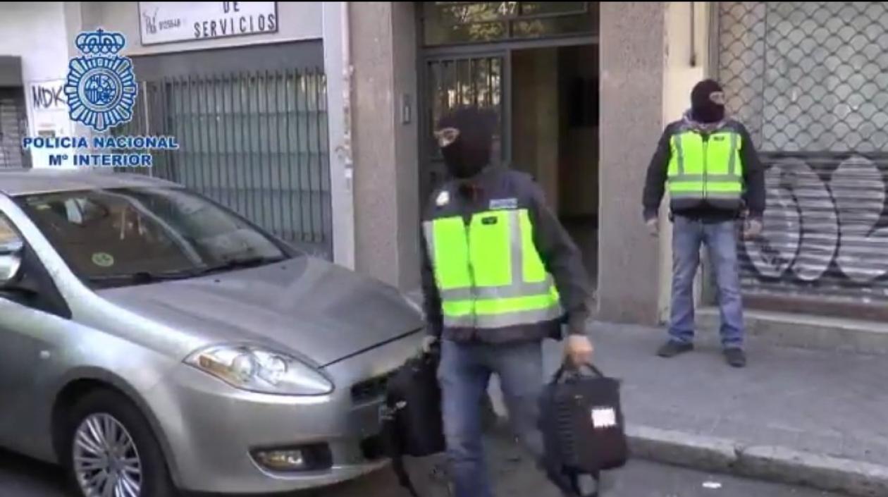 Momentos del operativo.