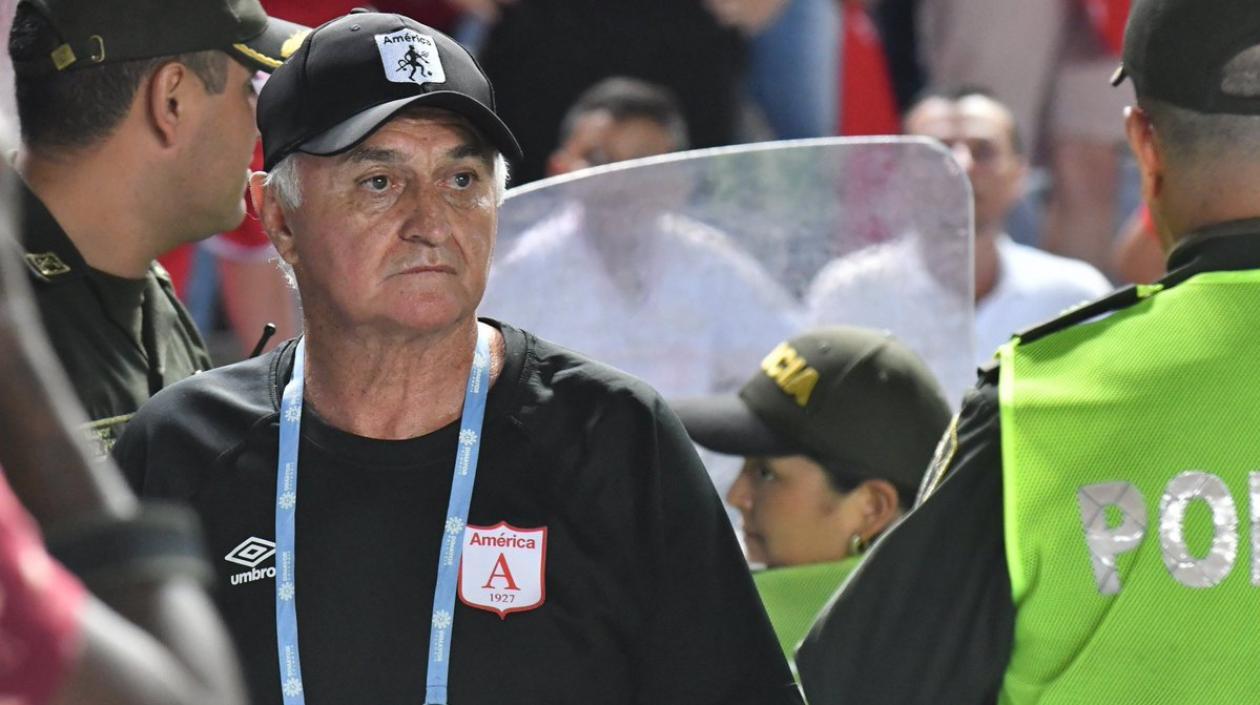 Fernando 'el Pecoso' Castro, técnico del América. 