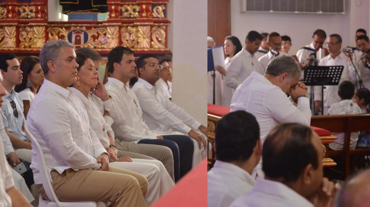 El Presidente Duque y la Vicepresidenta Ramírez en Valledupar.