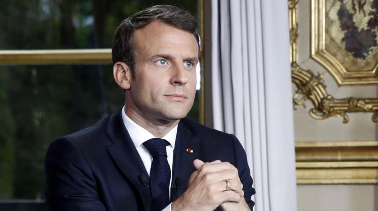 El presidente francés, Emmanuel Macron.