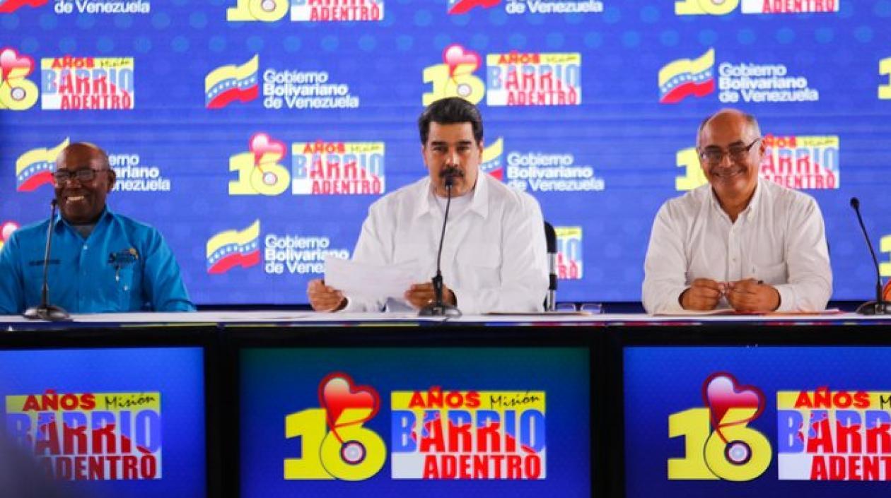 Nicolás Maduro, presidente de Venezuela.